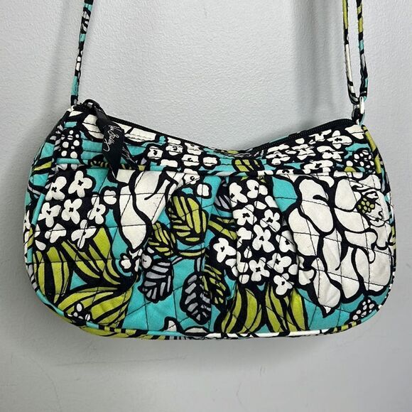 Vera Bradley Island Blooms Bundle of Two! Frannie Bag + Wallet - Picture 3 of 10